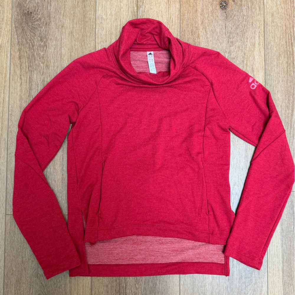 ⭐️4 for $20 Adidas Cherry Red Long Sleeve Top